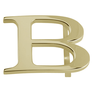 Letter B buckle